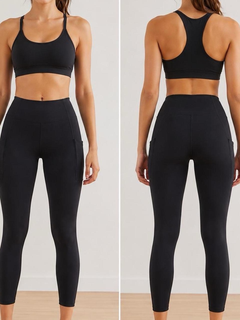 Offline By Aerie Black High-Rise Pocket Performance Leggings